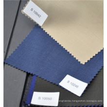 Professional high quality wool polyester blended twill fabric for suit uniform